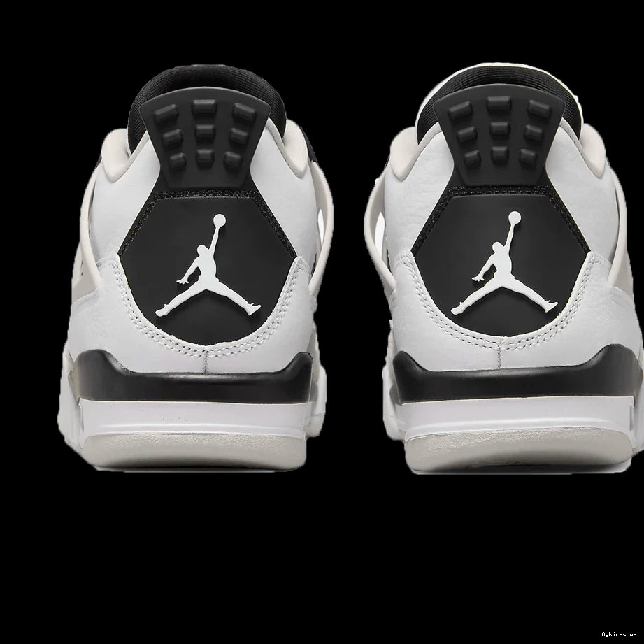 4 GS Retro Jordan Military Air Black 0806